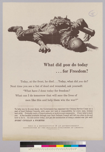 What did you do today...For Freedom?
