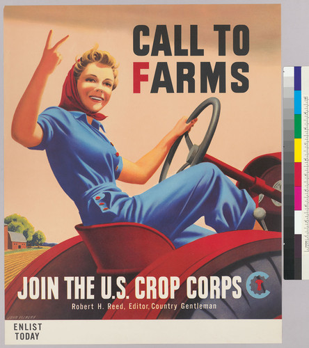 Call to Farms: Join the U.S. Corp corps: Robert H.Reed, Editer, Country Gentleman: Enlist today