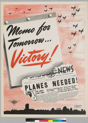 Memo for tomorrow Victory!: "Planes Needed"