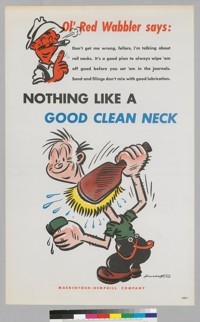 Ol' red wabbler says...Nothing like a good clean neck: Mackintosh-Hemphill Company
