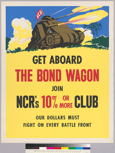 Get aboard the band wagon join NCR's 10% or more club: Our dollars must fight on every battle front