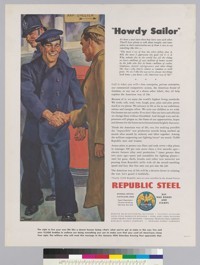 "Howdy Sailor" : Republic Steel