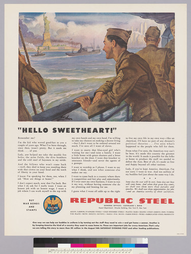 "Hello Sweetheart!" :Republic Steel