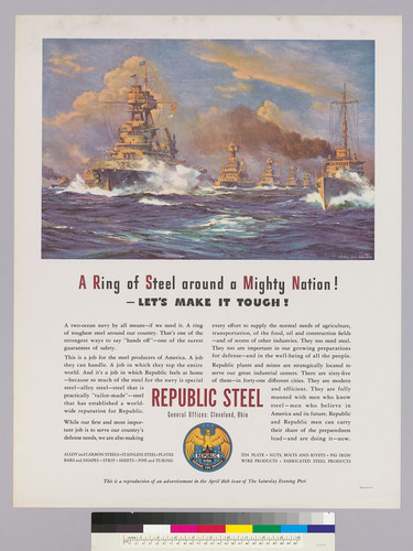 A Ring of Steel around a Mighty Nation!-let's make it tough!: Republic Steel