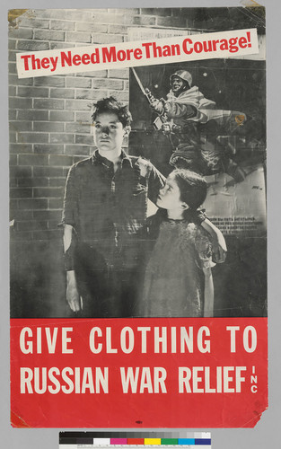 They need more than Courage! Give clothing to Russian War Relief Inc