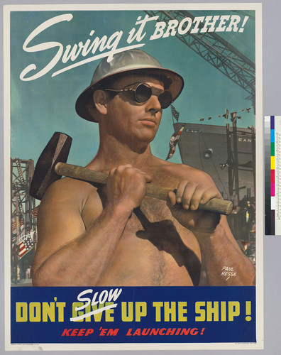 Swing it Brother! : Don't slow up the ship!: Keep 'em launching!