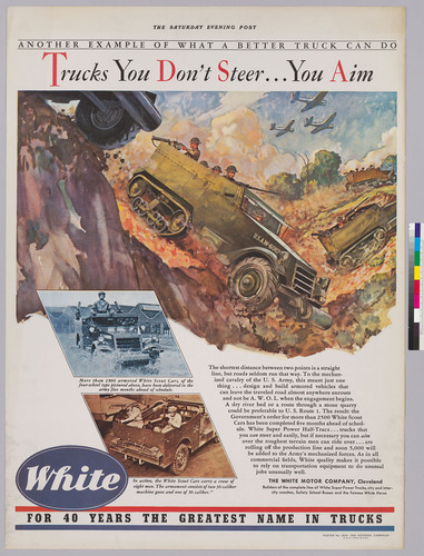 The Saturday Evening Post: Another example of what a better truck can do: Trucks you don't steer...you aim