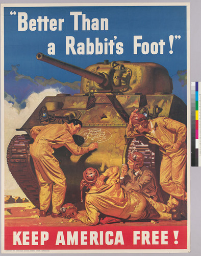 "Better than a rabbit's foot!": Keep America Free!