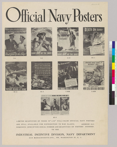 Official Navy Posters