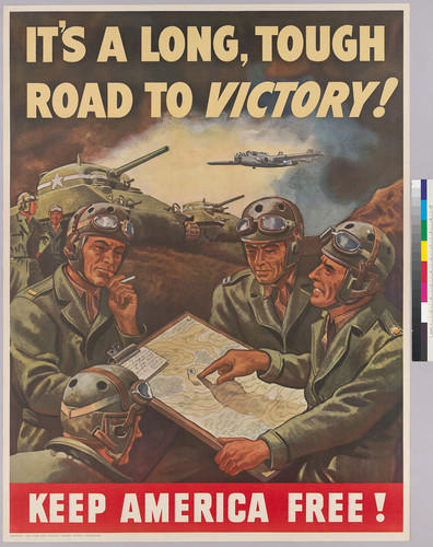 It's a long, tough road to victory!: Keep America Free!