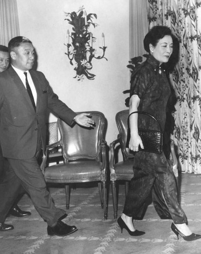 Madame Chiang Kai-shek to address World Affairs Council and Town Hall