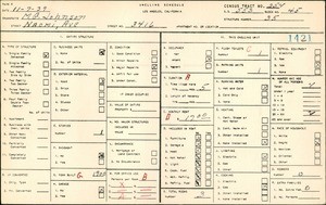 WPA household census for 3416 NAOMI AVENUE, Los Angeles County