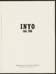 Inyo 1866-1966