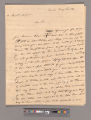 Joel Shrewsbury letter to Pleasant Dickinson