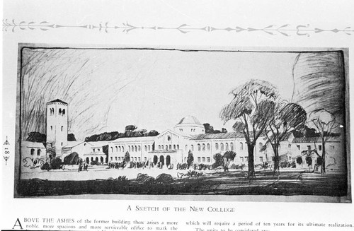 Sketch of Kendall Hall