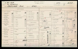 WPA household census for 1523 HENRY, Los Angeles