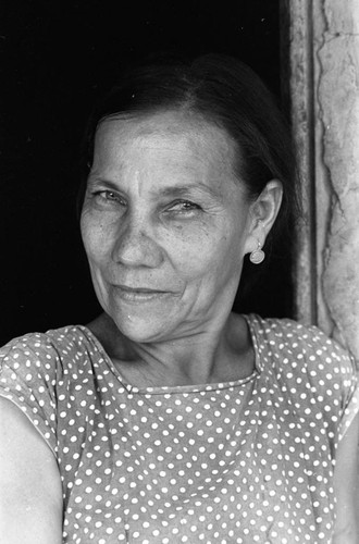 Portrait of a woman, La Chamba, Colombia, 1975