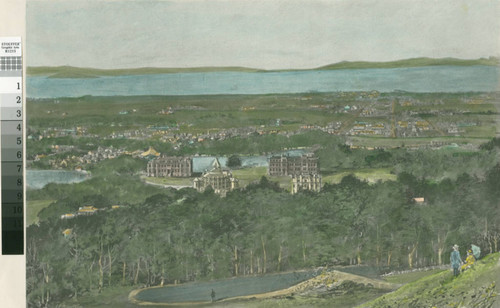 Berkeley From the Hills: from J. D. Robertson painting
