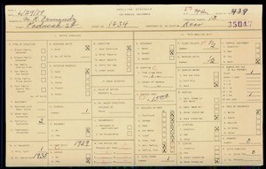 WPA household census for 1634 PADUCAH, Los Angeles