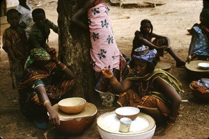 Mbororo women at the market, Meiganga, Adamaoua, Cameroon, 1953-1968