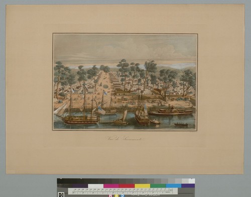 [View of Sacramento, California, 1849]