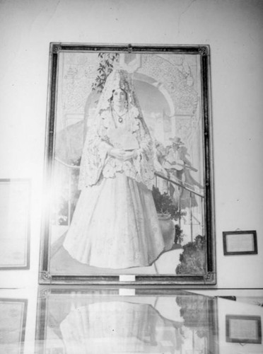 Portrait of Rudecinda Florencia Sepulveda de Dodson at the Casa de Adobe