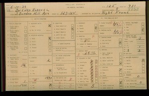 WPA household census for 127 S BUNKER HILL, Los Angeles