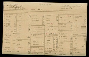 WPA household census for 1407 MOHAWK STREET, Los Angeles