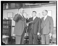 Sheriff W.J. Fitzgerald, William Healy [or Hanley], and Bernard Reilly