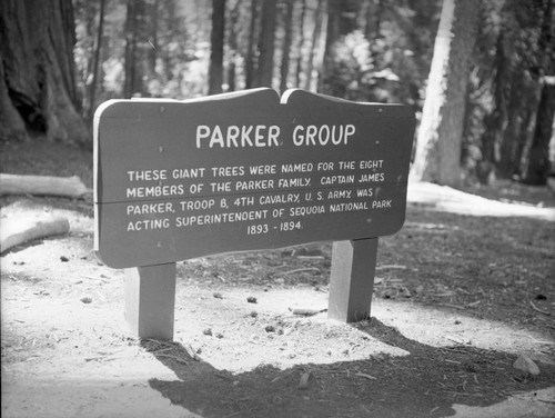 Signs, Parker Group Sign