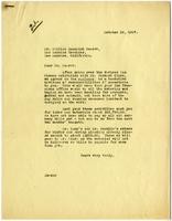 Letter from Julia Morgan to William Randolph Hearst, October 18, 1927