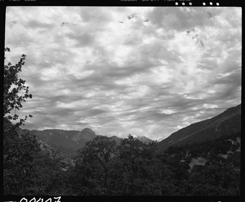 Clouds over Moro Rock