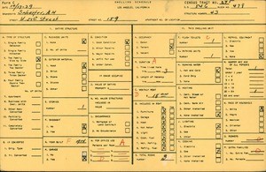 WPA household census for 159 WEST 51ST STREET, Los Angeles County