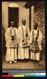 Three priests, Rwanda, ca.1920-1940