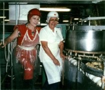 Bertha Lopez and Floorlady Rose Palomera in Del Monte Plant #3