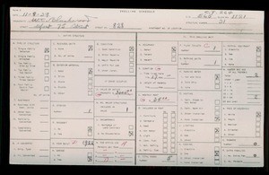 WPA household census for 828 W 75TH ST, Los Angeles County