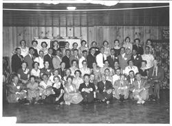Analy Union High School Class Reunion of unidentified year held at Golf and Country Club, about late 1940s