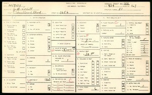 WPA household census for 3656 WESTWOOD BLVD, Los Angeles County