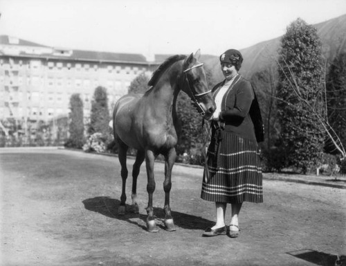 Woman and her horse