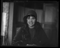 Portrait of silent film actress Dorothy Janis, circa 1928