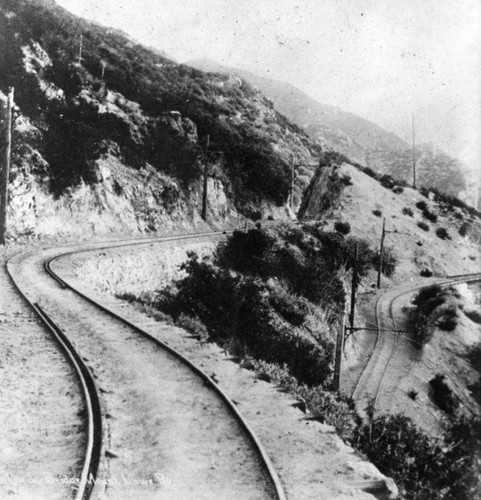 Mount Lowe Railway tracks