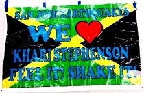 We [heart] Khari Stephenson / Feel It! Shake It! banner