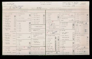 WPA household census for 427 E 74TH STREET, Los Angeles County