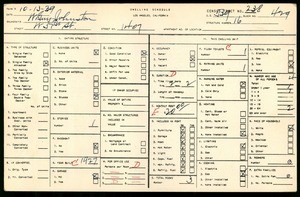 WPA household census for 1407 W 51ST ST, Los Angeles County