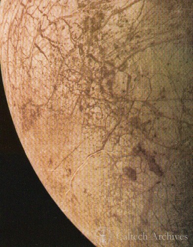 Europa, the smallest of the four Galilean satellites