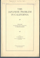 The Japanese problem in California