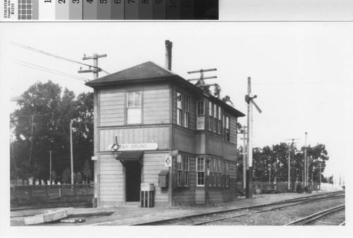 San Bruno Train Station, ca. 1910s