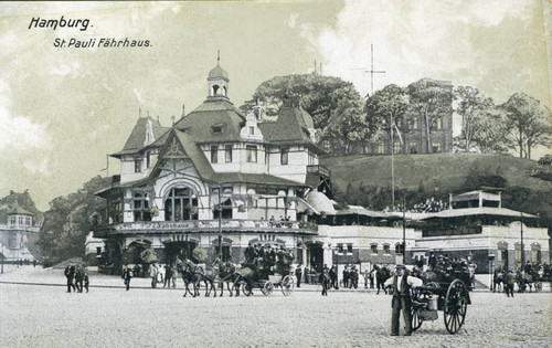 Postcard, St. Pauli Fährhaus, Hamburg