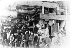Crew at Guerneville's "Big Mill"