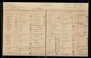 WPA household census for 1518 W 59TH PLACE, Los Angeles County